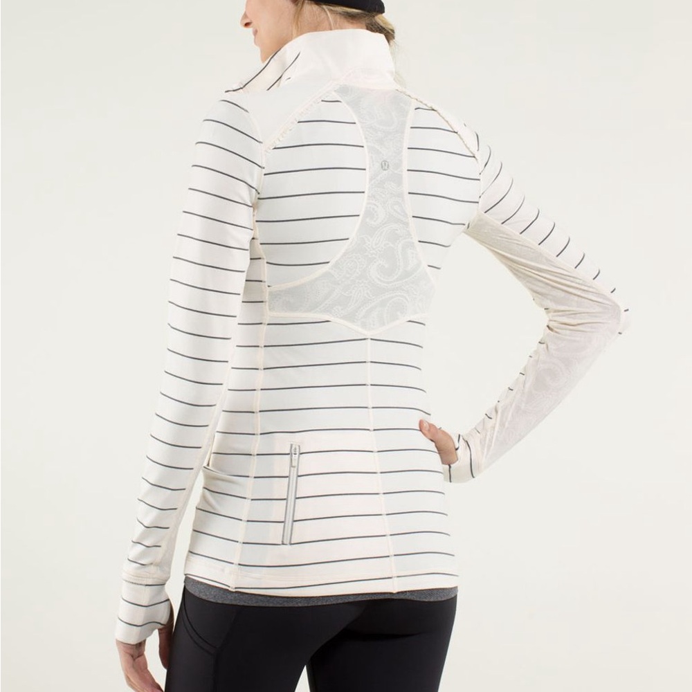 Lululemon Star Runner Pullover Slalom Stripe Angel Wing / Angel Wing
